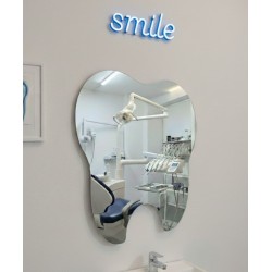 Espejo Muela 58x63cm Sin luz