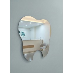 Espejo Muela 43x46cm Sin luz