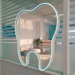 Espejo Muela Led con Batería